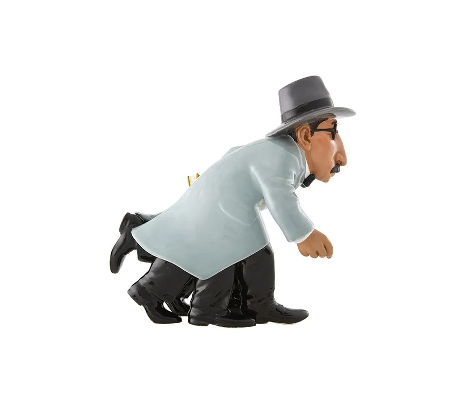 obrazek 4 Elegancka figura ceramiczna biegnącego człowieka - Bordallo Pinheiro