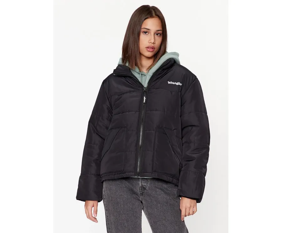 obrazek 1 Wrangler Kurtka przejściowa Western 112342700 Czarny Regular Fit