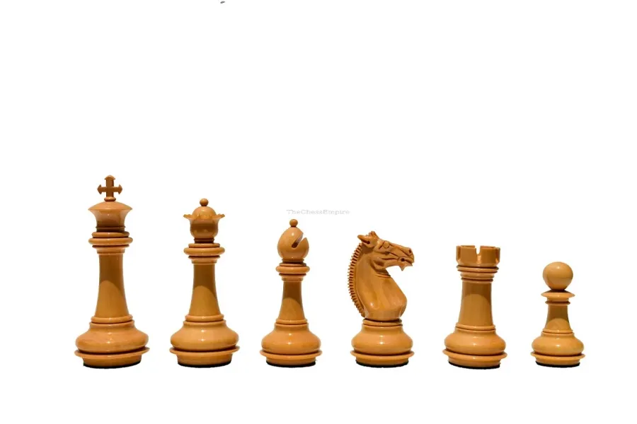obrazek 3 Piękny zestaw lakierowanych szachów - The Chess Empire