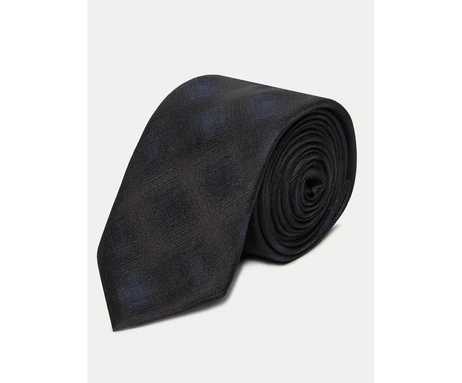 obrazek 1 HUGO Krawat 50535299 Granatowy