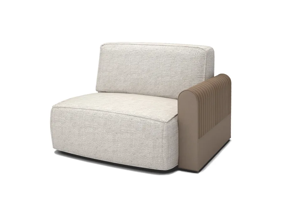 obrazek 1 Jednoosobowa sofa BOSTON w klasycznym stylu - Collecion Alexandra