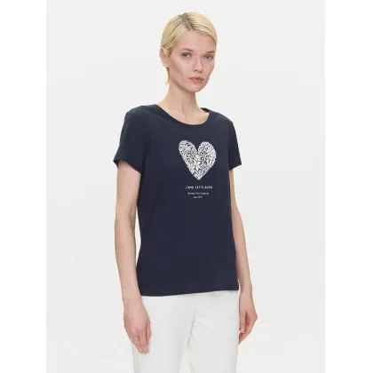 Zdjęcie Mustang T-Shirt Alma 1016156 Granatowy Regular Fit