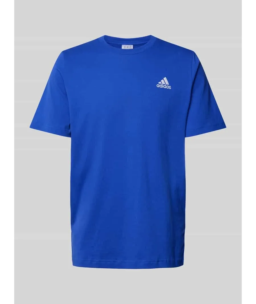 obrazek 1 T-shirt z wyhaftowanym logo i okrągłym dekoltem
