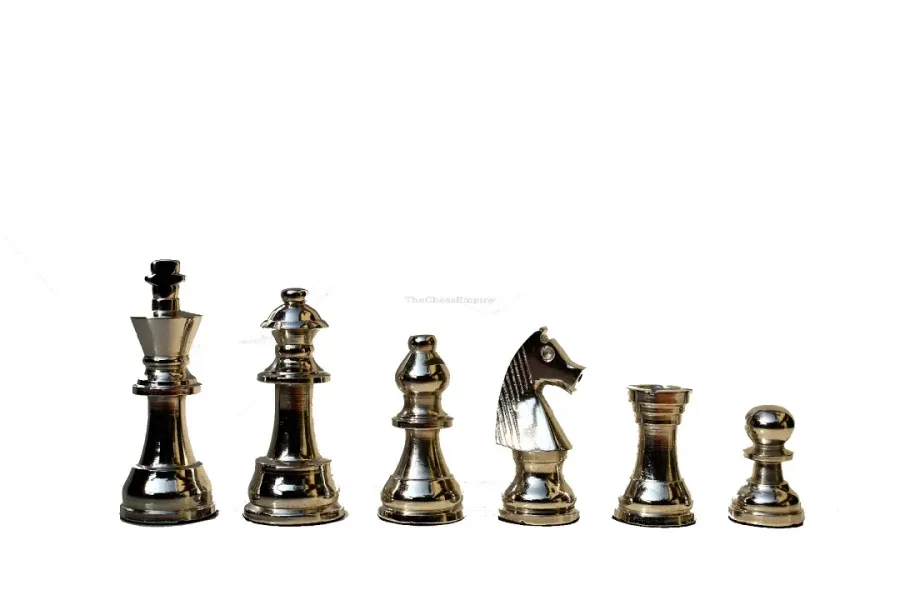obrazek 3 Wykonany z aluminium pakiet szachowy - The Chess Empire