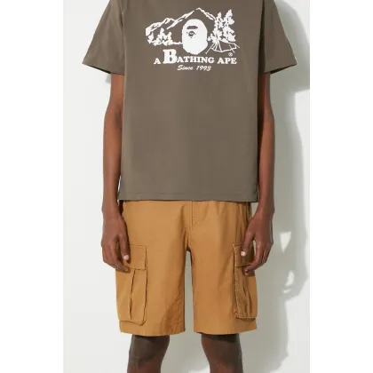 Zdjęcie The North Face szorty bawełniane M Anticline Cargo Short kolor brązowy NF0A55B61731