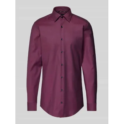 Zdjęcie Koszula biznesowa o kroju slim fit z bardzo długim rękawem model ‘Hank’