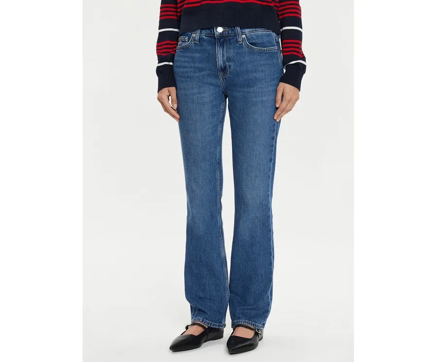 obrazek 1 Tommy Jeans Jeansy Maddie DW0DW19271 Niebieski Straight Fit