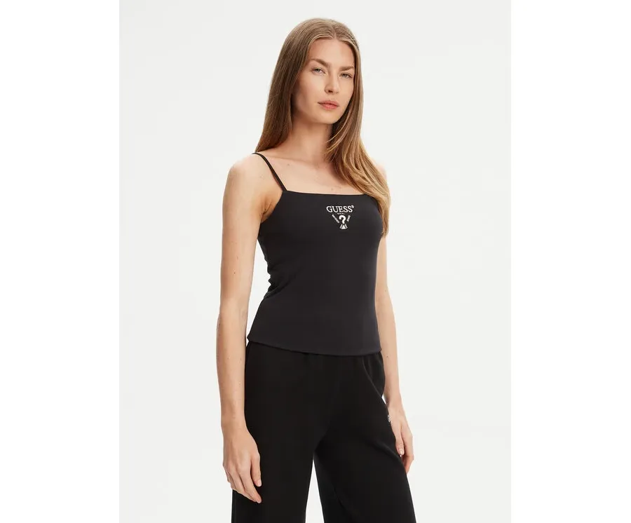 obrazek 1 Guess Top V5RP08 KCOA2 Czarny Regular Fit