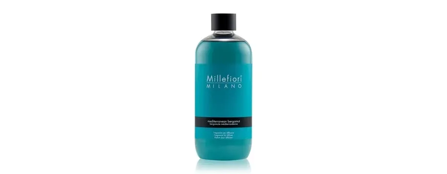 obrazek 1 Millefiori Milano Reed Mediterranean Bergamot Refill Zapach do pomieszczeń 500 ml