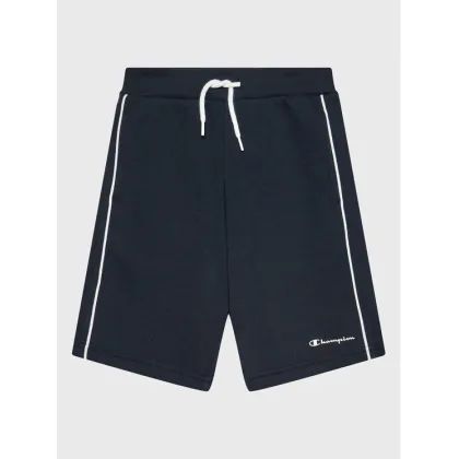 Zdjęcie Champion Szorty sportowe Script Logo 306147 Granatowy Regular Fit