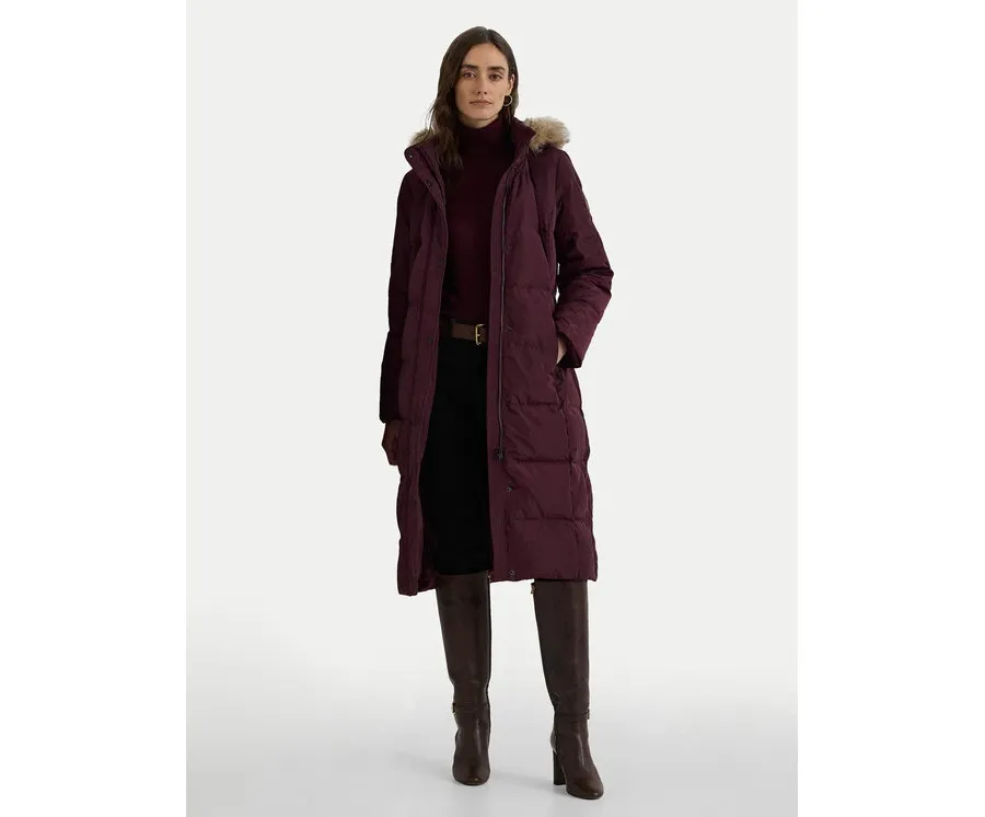 obrazek 1 LAUREN RALPH LAUREN Kurtka puchowa 297957518003 Bordowy Regular Fit