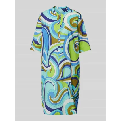 Zdjęcie Sukienka o długości do kolan z nadrukiem na całej powierzchni