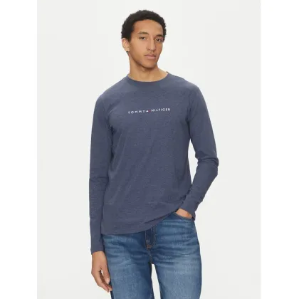 Zdjęcie Tommy Hilfiger Longsleeve UM0UM03531 Granatowy Regular Fit