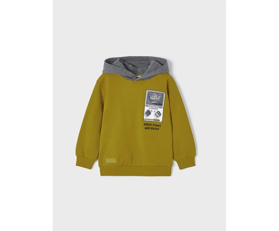 obrazek 1 Mayoral Bluza 4455 Zielony Regular Fit