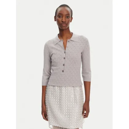 Zdjęcie ROTATE Sweter 113785039 Szary Slim Fit