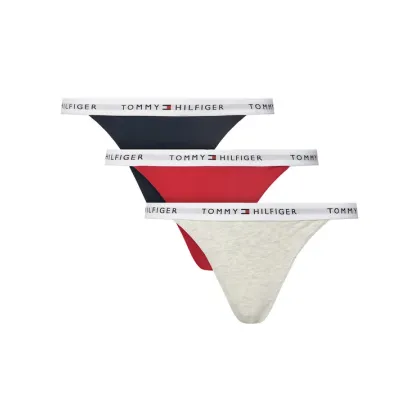 Zdjęcie Tommy Hilfiger Komplet 3 par stringów UW0UW05757 Kolorowy