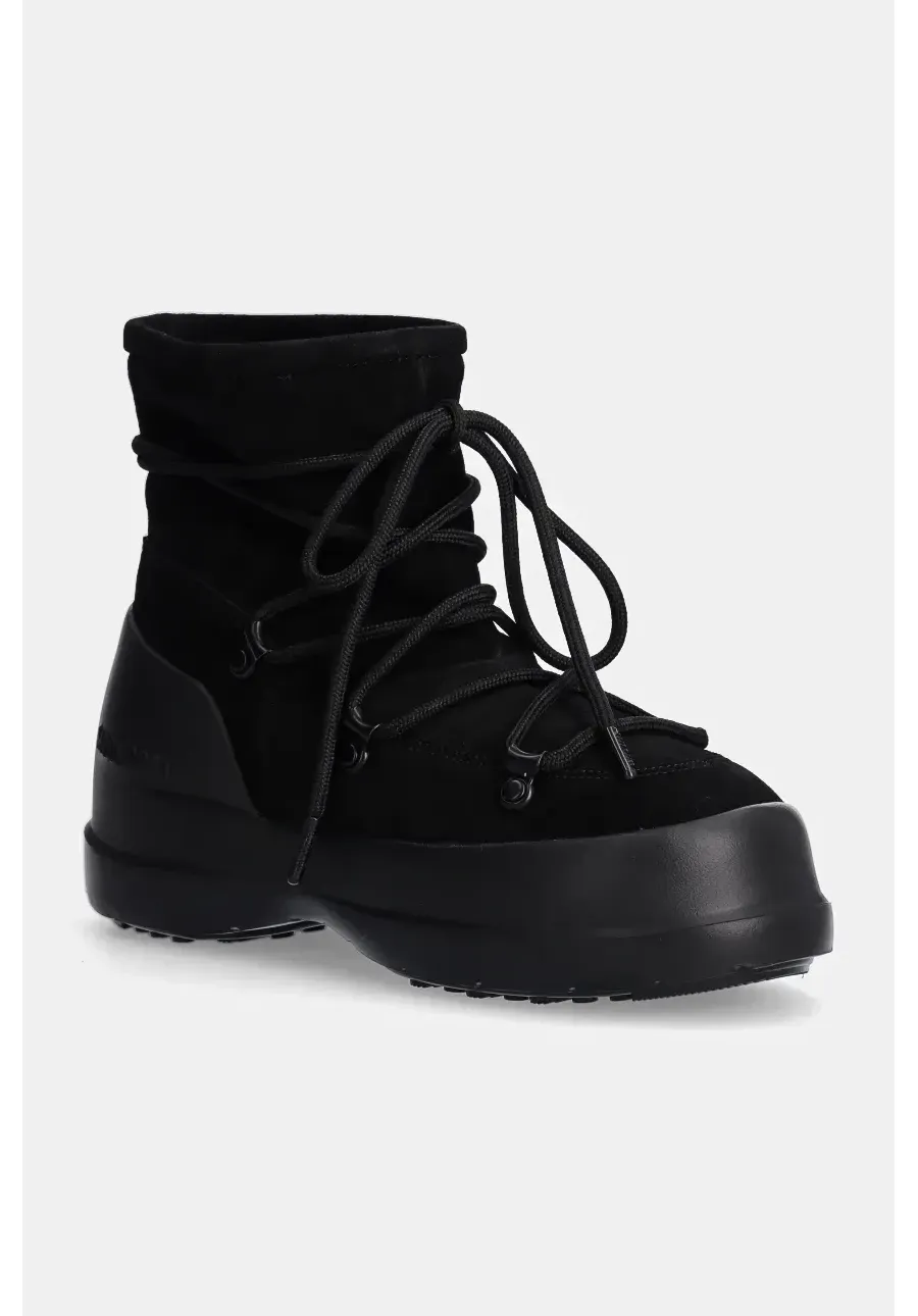 obrazek 1 Moon Boot śniegowce zamszowe MB LUNA BOOT SUEDE kolor czarny 80D2480030 N001