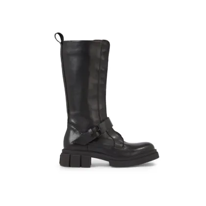 Zdjęcie Tommy Hilfiger Kozaki Cool Monochromatic Bikerboot FW0FW07338 Czarny