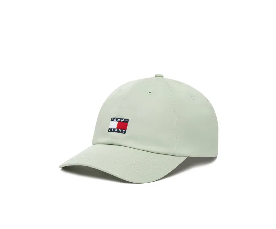 obrazek 1 Tommy Jeans Czapka z daszkiem Tjm Heritage 6 Panel Cap AM0AM12020 Zielony