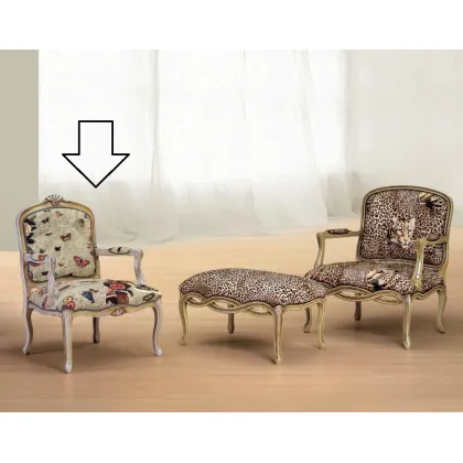 Zdjęcie Antyczny unikalny fotel do wyjątkowego salonu - Morello Gianpaolo