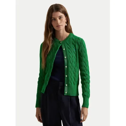 Zdjęcie Polo Ralph Lauren Kardigan 211891643020 Zielony Regular Fit