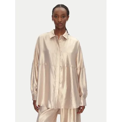 Zdjęcie ACCESS FASHION Koszula 53-7016-922 Złoty Loose Fit