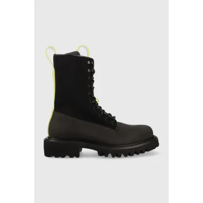 Zdjęcie Rains trapery  Palladium x Rains Show Combat Boot Neopren 22610 kolor czarny