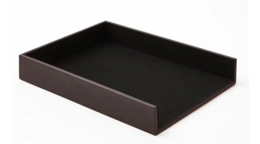 obrazek 3 Elegancki pojemnik na dokumenty ze skóry klejonej