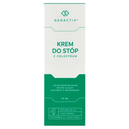 Zdjęcie Genactiv Krem do stóp z colostrum 75 ml