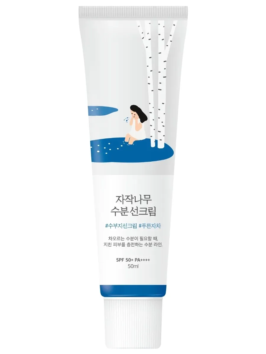 obrazek 1 Round Lab Birch Juice - Moisturizing Sunscreen 50ml 50 ml
