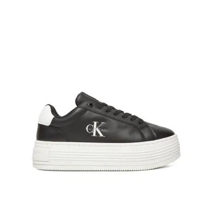 Zdjęcie Calvin Klein Jeans Sneakersy Bold Flatf Low Lace Lth YW0YW01878 Czarny