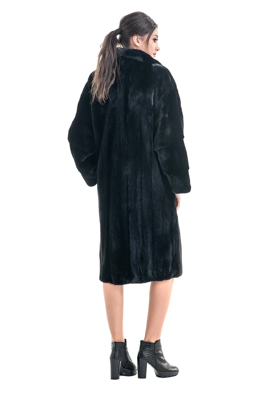 picture 3 Female long mink coat - A&A Vesa