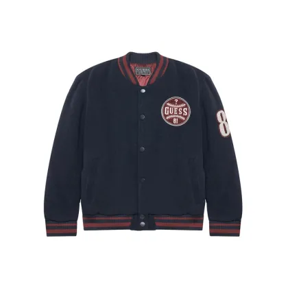 Zdjęcie Guess Kurtka bomber L5YL06 WHE70 Granatowy Regular Fit