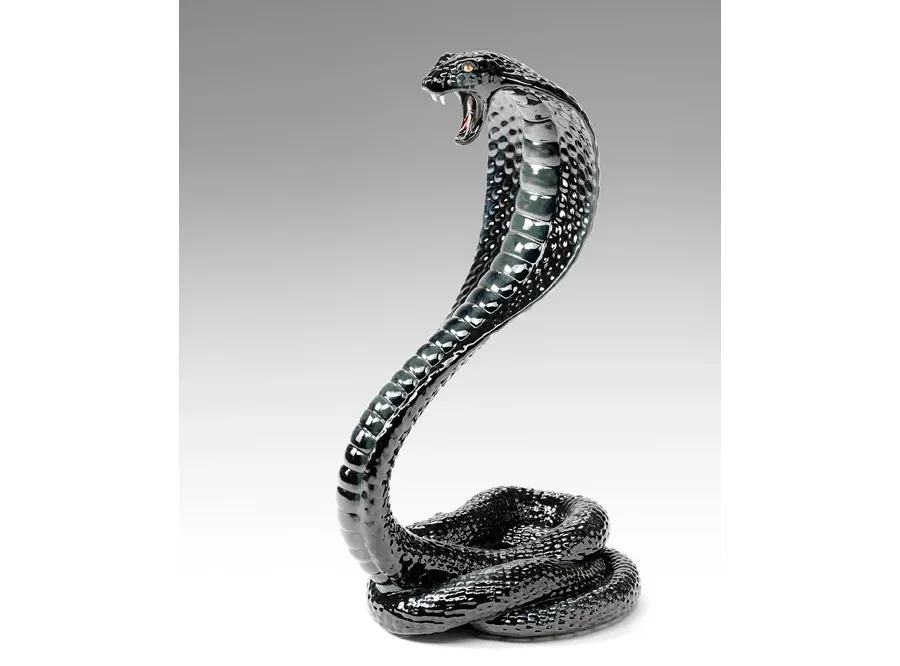 obrazek 1 Dekoracyjna ceramiczna figurka kobry - Il Gattopardo
