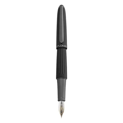 Picture Black DIPLOMAT Aero fountain pen, 14ct