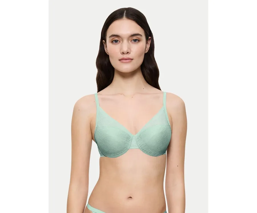 obrazek 1 Triumph Biustonosz z fiszbiną Signature Sheer WHP EX 10215948 Zielony