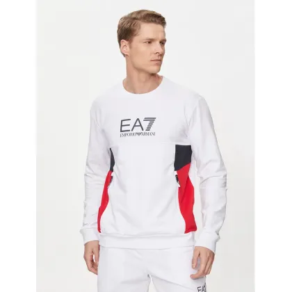 Zdjęcie EA7 Emporio Armani Bluza 3DPM14 PJLIZ 1100 Biały Regular Fit