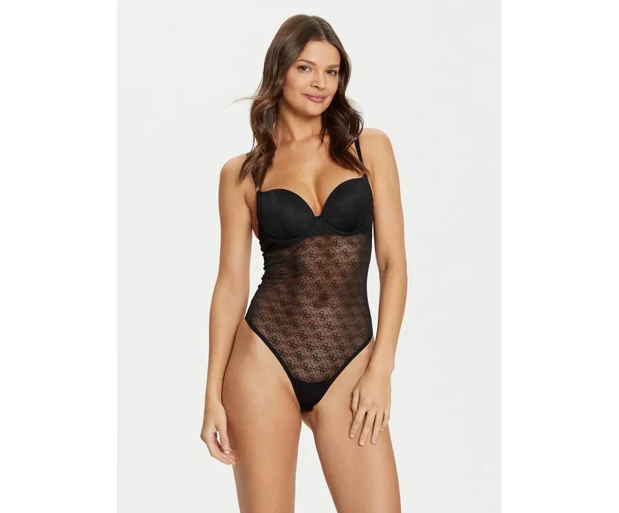 obrazek 1 Guess Body O5RM04 KCLB0 Czarny Slim Fit