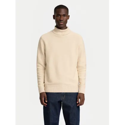 Zdjęcie Selected Homme Golf 16086644 Beżowy Regular Fit
