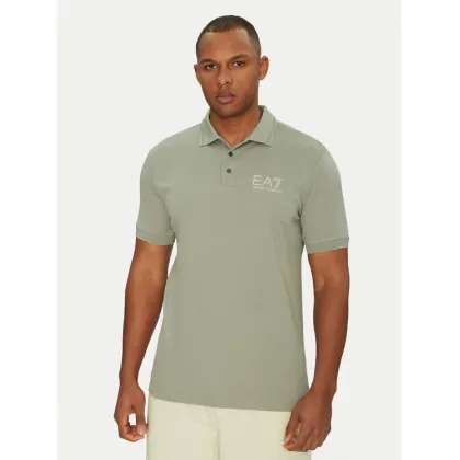 Zdjęcie EA7 Emporio Armani Polo 7M000300 AF13739 U8058 Szary Regular Fit