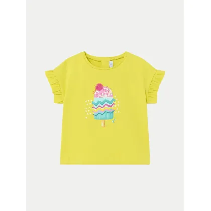 Zdjęcie Mayoral T-Shirt 1013 Żółty Regular Fit