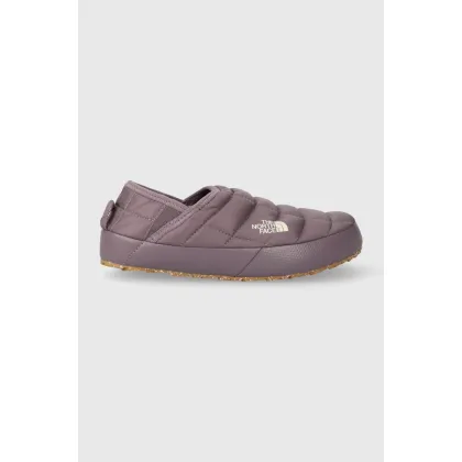 Zdjęcie The North Face kapcie THERMOBALL TRACTION MULE kolor fioletowy NF0A3V1HOH41