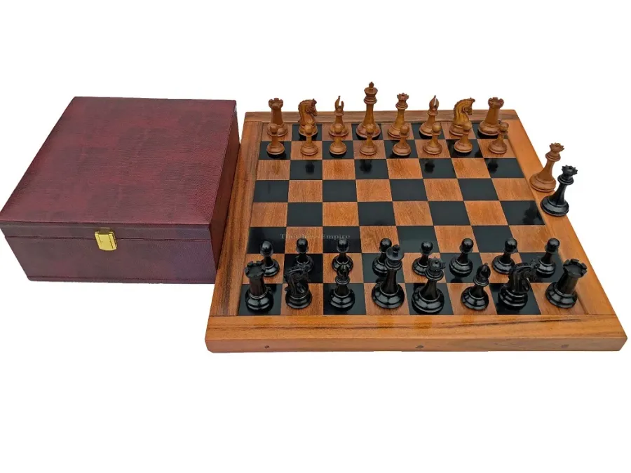 obrazek 2 Unikalna plansza, figury i pudełko do gry w szachy z popularnej serii Imperial - The Chess Empire