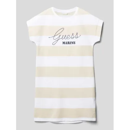 Zdjęcie Sukienka T-shirtowa ze wzorem w paski model ‘TERRY’