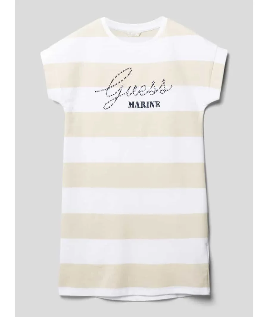 obrazek 1 Sukienka T-shirtowa ze wzorem w paski model ‘TERRY’