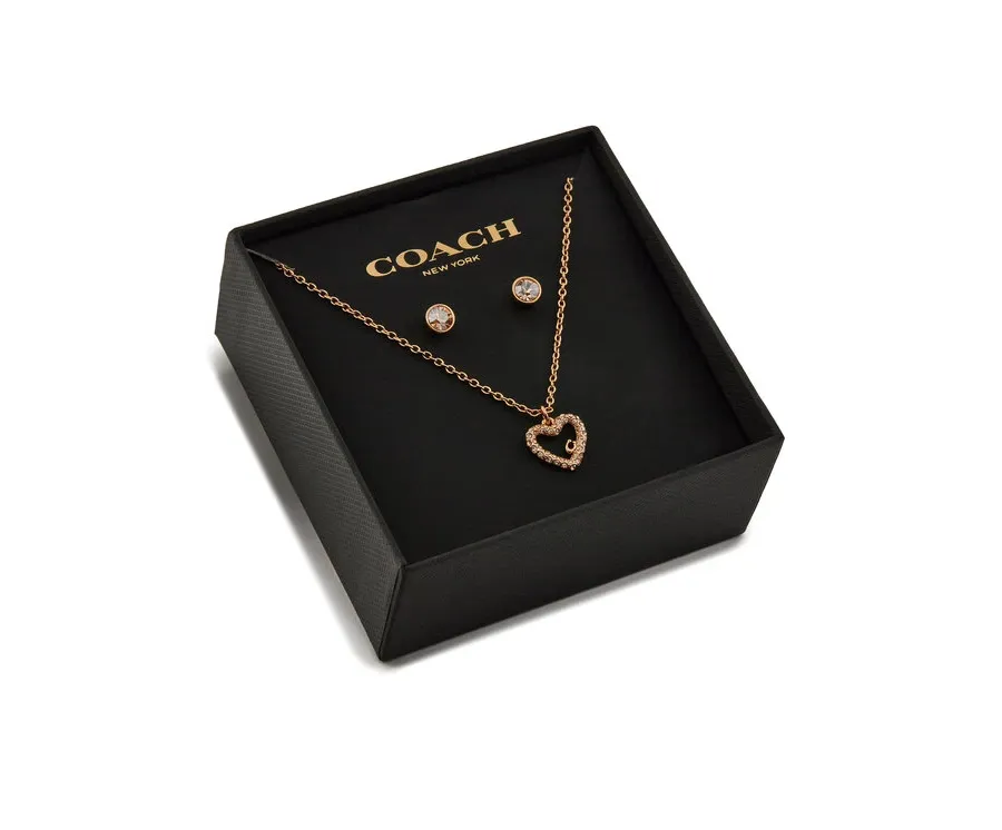 obrazek 1 Coach Kolczyki 37493516 Złoty