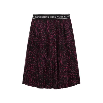 Zdjęcie MICHAEL KORS KIDS Spódnica plisowana R13121 S Czarny Regular Fit