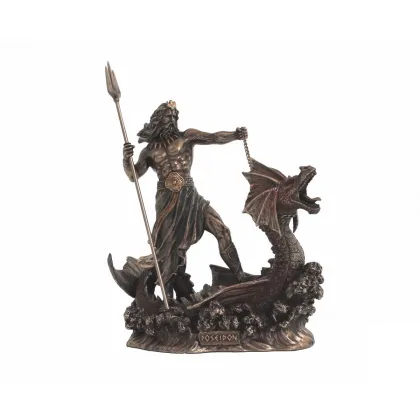 Picture Decorative figurine of the sea god Poseidon