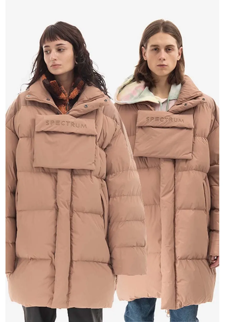 obrazek 1 A.A. Spectrum kurtka puchowa Vidor kolor brązowy zimowa oversize 82221505-MOCCA.BROW