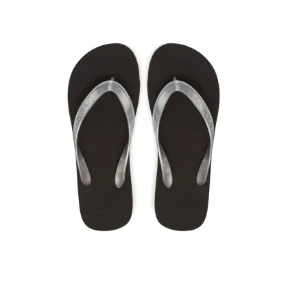 Zdjęcie Calvin Klein Jeans Japonki Beach Sandal Monologo Tpu YW0YW01719 Srebrny